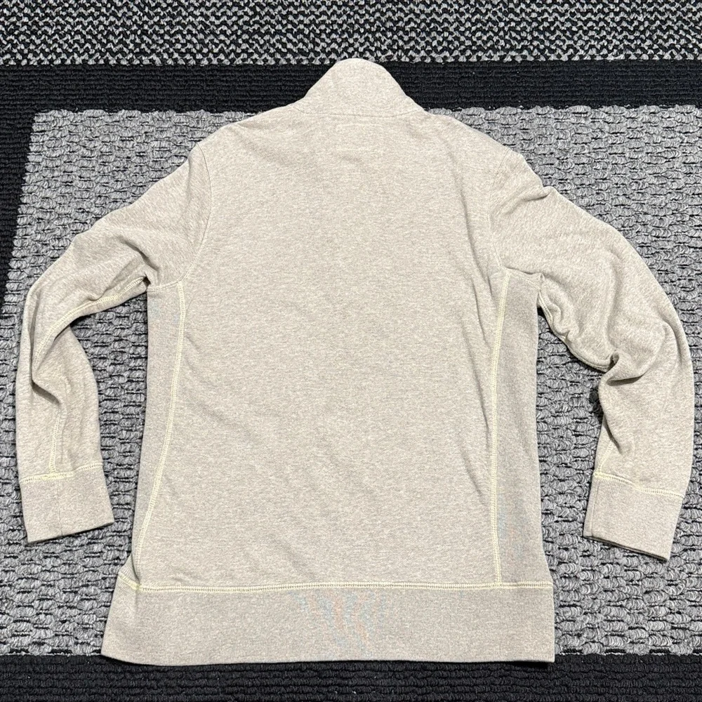 American Eagle Outfitters Vintage Button Shawl Collar Pullover Mens M Tan Casual